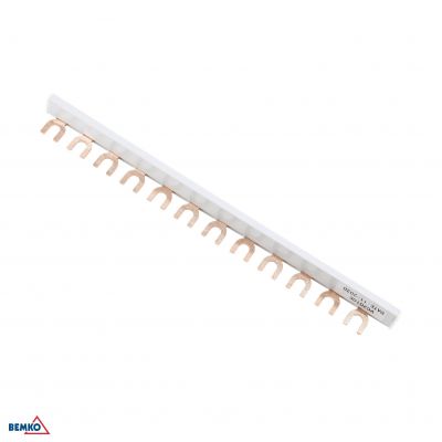 SZYNA ŁĄCZENIOWA 1F TYP-U 10MM2 12 MOD. A19-BB-1F BEMKO (A19-BB-1F)